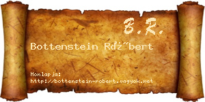 Bottenstein Róbert névjegykártya